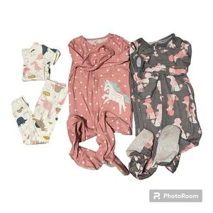 Girls 3t pajamas bundle